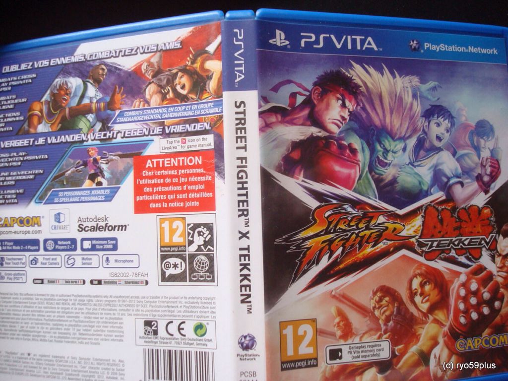 Street Fighter X Tekken - Sony PlayStation Vita (PS Vita) video game collectible - Main Image 2