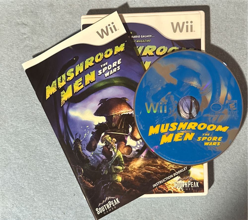Mushroom Men: The Spore Wars - Nintendo Wii (Gamecock - 2) video game collectible [Barcode 899163001241] - Main Image 3