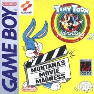 Tiny Toons Adventures 2: Montana’s Movie Madness - Nintendo Game Boy (Konami - 1) video game collectible - Main Image 1