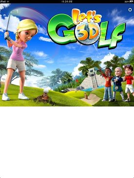 Lets Golf 3D - Nintendo 3DS (1) video game collectible - Main Image 1