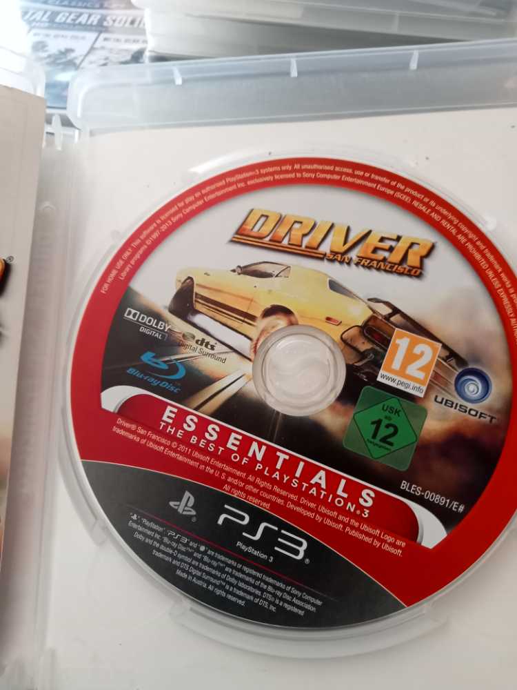 Driver: San Francisco [Essentials] - Sony PlayStation 3 (PS3) (Ubisoft - 1-2) video game collectible [Barcode 3307215659410] - Main Image 3