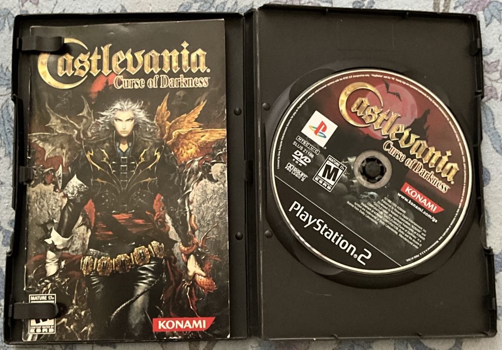 Castlevania: Curse of Darkness - Sony PlayStation 2 (PS2) (Konami - 1) video game collectible [Barcode 083717201359] - Main Image 3
