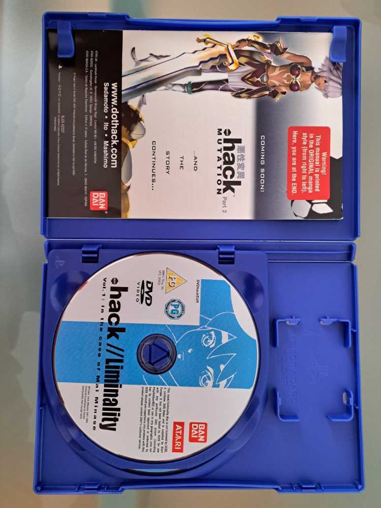 .hack//Infection - Sony PlayStation 2 (PS2) (Bandai - 1) video game collectible [Barcode 3546430109922] - Main Image 3