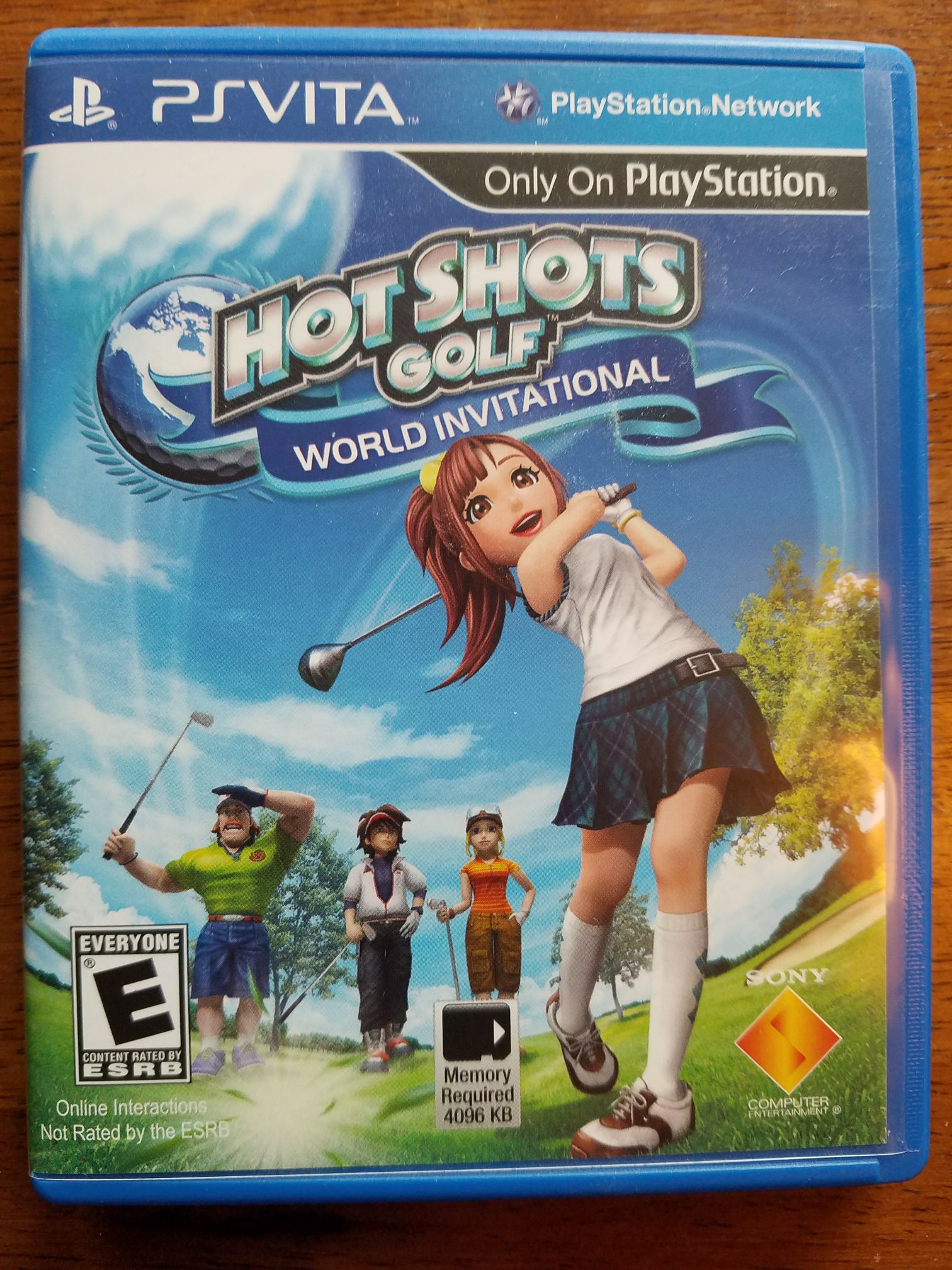 Hot Shots Golf: World Invitational - Sony PlayStation Vita (PS Vita) video game collectible - Main Image 1