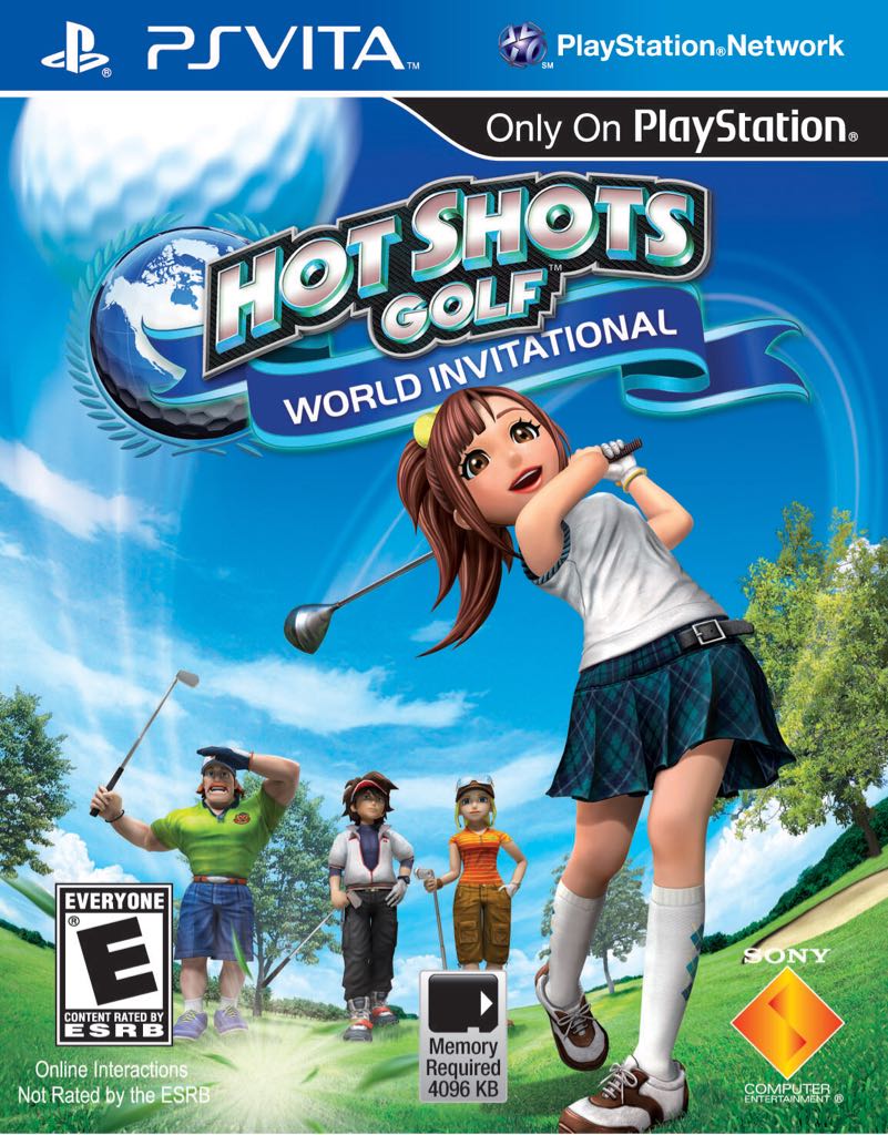 Hot Shots Golf: World Invitational - Sony PlayStation Vita (PS Vita) video game collectible - Main Image 1