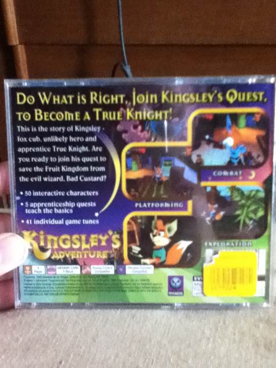 Kingsley’s Adventure - Sony PlayStation video game collectible - Main Image 2