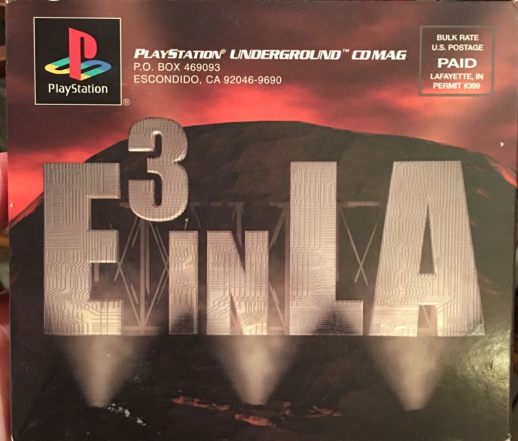 Playstation Underground 3.2 - Sony PlayStation video game collectible - Main Image 2