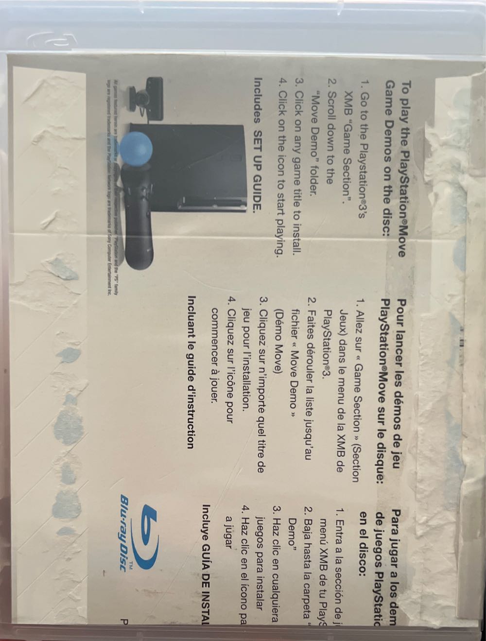 Playstation Move Demo Disc - Sony PlayStation 3 (PS3) video game collectible - Main Image 2