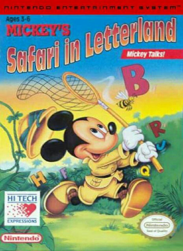 Mickey’s Safari In Letterland