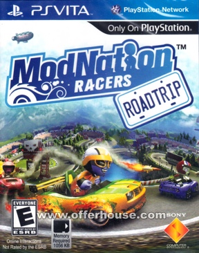 ModNation Racers: Road Trip - Sony PlayStation Vita (PS Vita) (Sony - 8) video game collectible [Barcode 711719287414] - Main Image 1