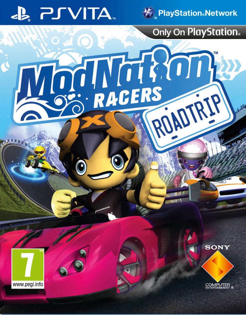 ModNation Racers: Road Trip - Sony PlayStation Vita (PS Vita) video game collectible - Main Image 1