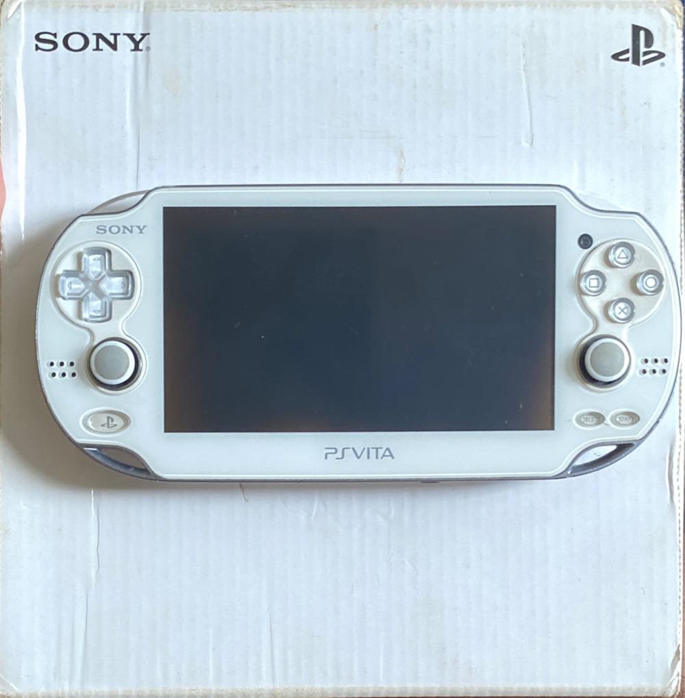 Sony PS Vita (White) - Sony PlayStation Vita (PS Vita) (Sony Computer Entertainment) video game collectible - Main Image 2