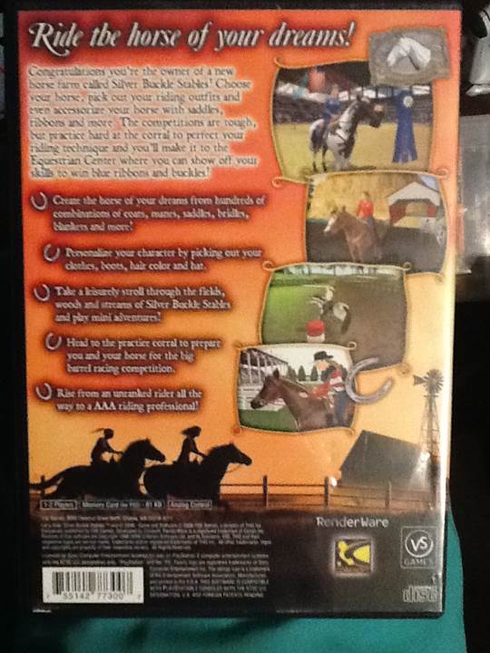 Let’s Ride! Silver Buckle Stables - Sony PlayStation 2 (PS2) video game collectible - Main Image 2