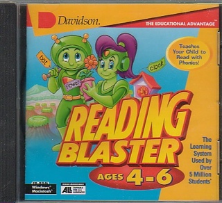 Reading Blaster Ages 4-6 - PC video game collectible - Main Image 1