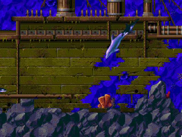 Ecco: The Tides Of Time - Sega Genesis (Mega Drive) (Sega - 1) video game collectible [Barcode 010086015539] - Main Image 4