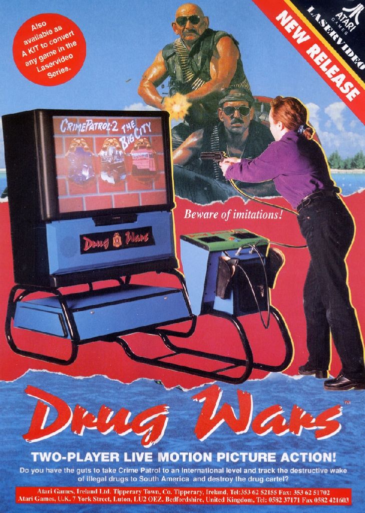 Drug Wars - Sony PlayStation 2 (PS2) (Digital Leisure - 1) video game collectible [Barcode 624719990539] - Main Image 2