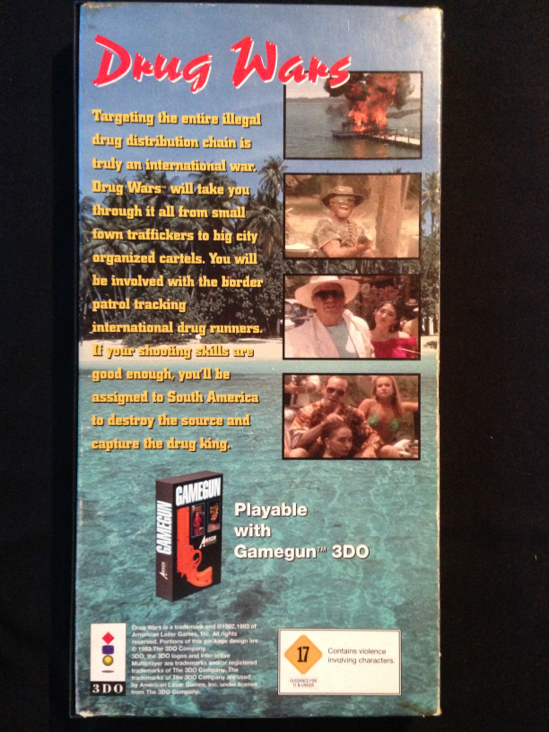 Drug Wars - 3DO (American Lazer Games - 1) video game collectible [Barcode 767861000234] - Main Image 2