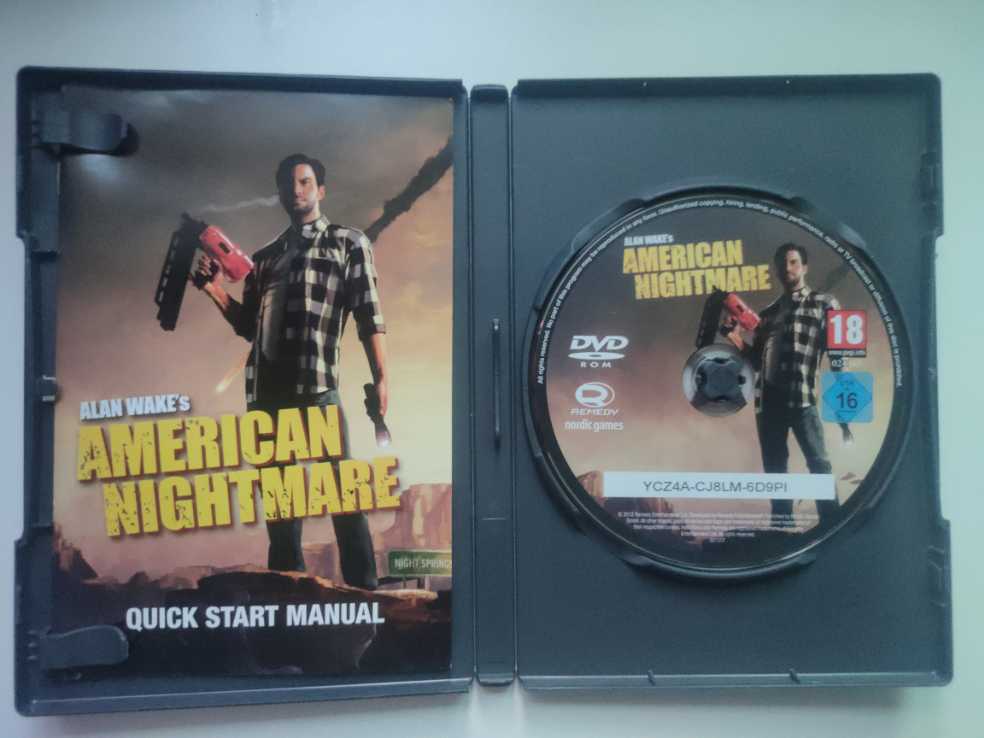 Alan Wake’s American Nightmare - PC (Nordic Games - 1) video game collectible [Barcode 9006113001874] - Main Image 4