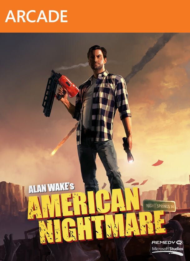 Alan Wake’s: American Nightmare - Microsoft Xbox Live Arcade (XBLA) (Microsoft Game Studios - Single) video game collectible - Main Image 1