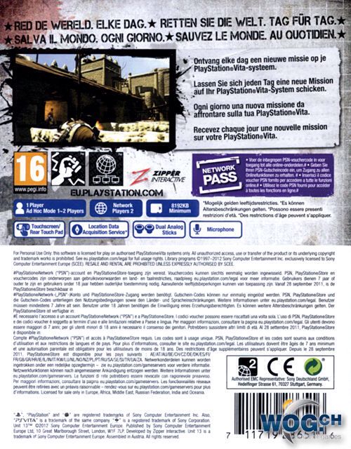 Unit 13 - Sony PlayStation Vita (PS Vita) video game collectible - Main Image 2