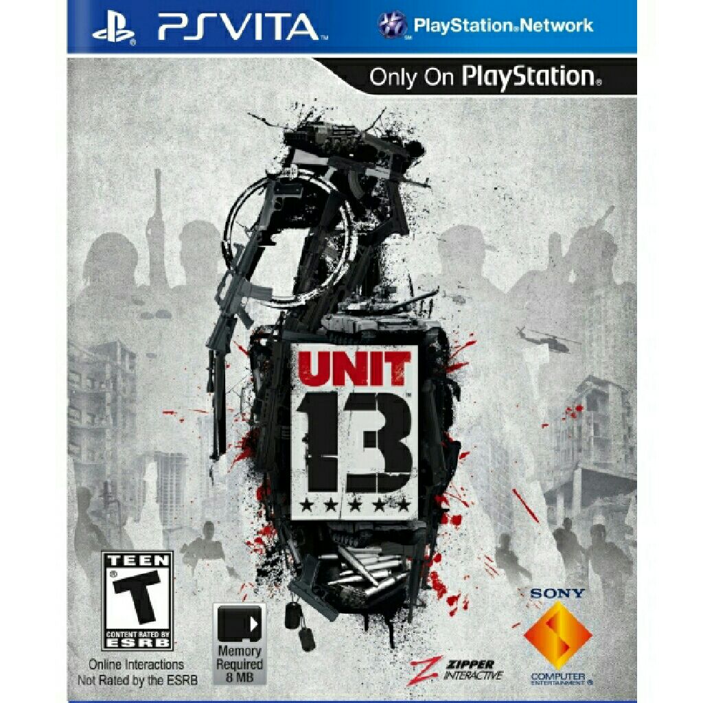 Unit 13 - Sony PlayStation Vita (PS Vita) video game collectible - Main Image 1
