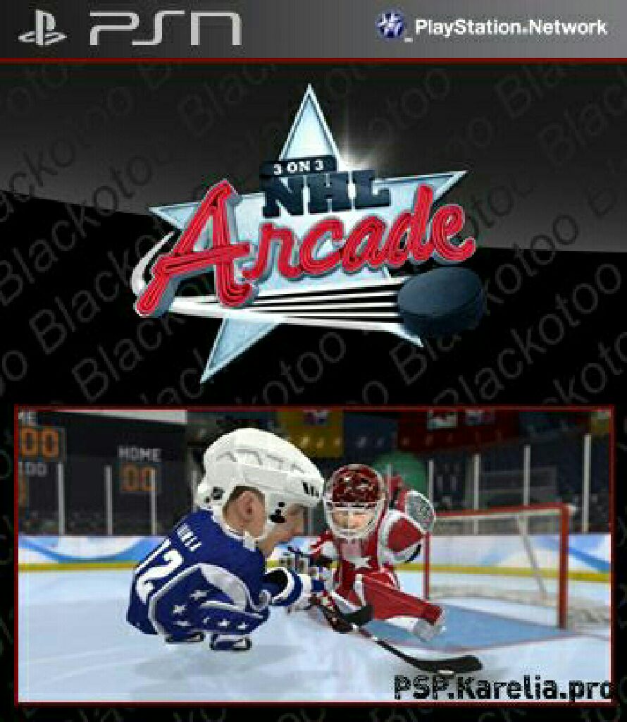 3 on 3 NHL Arcade - Sony PlayStation Network (PSN) video game collectible - Main Image 1