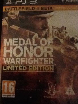 Medal Of Honor Warfighter Limited - Sony PlayStation 3 (PS3) (EA Games - 2-20) video game collectible [Barcode 5030945108870] - Main Image 1