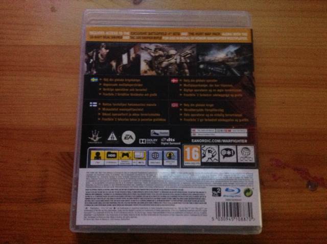 Medal Of Honor Warfighter Limited - Sony PlayStation 3 (PS3) (EA Games - 2-20) video game collectible [Barcode 5030945108870] - Main Image 2