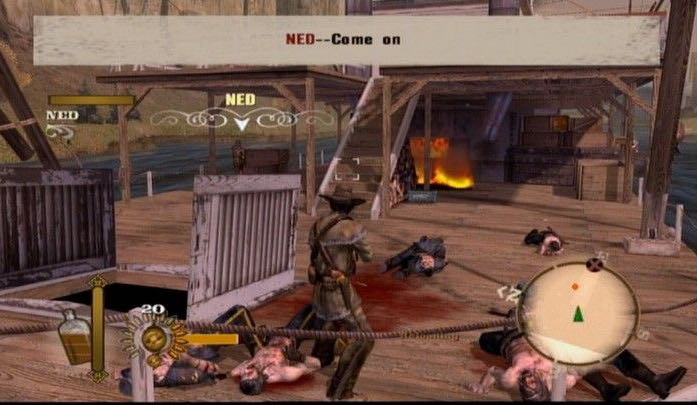 Gun - Microsoft Xbox 360 (Activision - 1) video game collectible [Barcode 047875809697] - Main Image 4