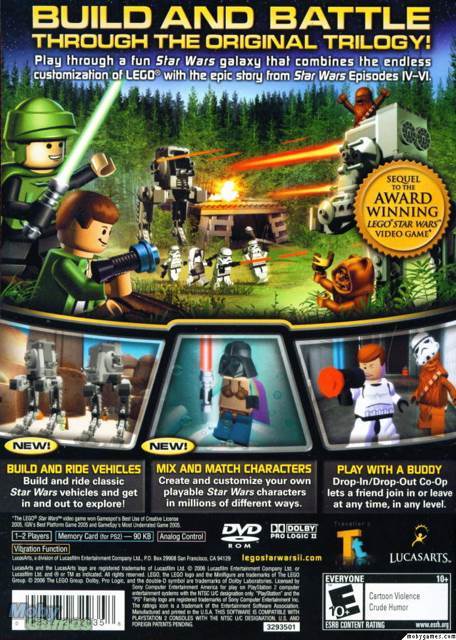 LEGO Star Wars 2: The Original Trilogy - Sony PlayStation Portable (PSP) (LucasArts - 2) video game collectible [Barcode 023272004255] - Main Image 2