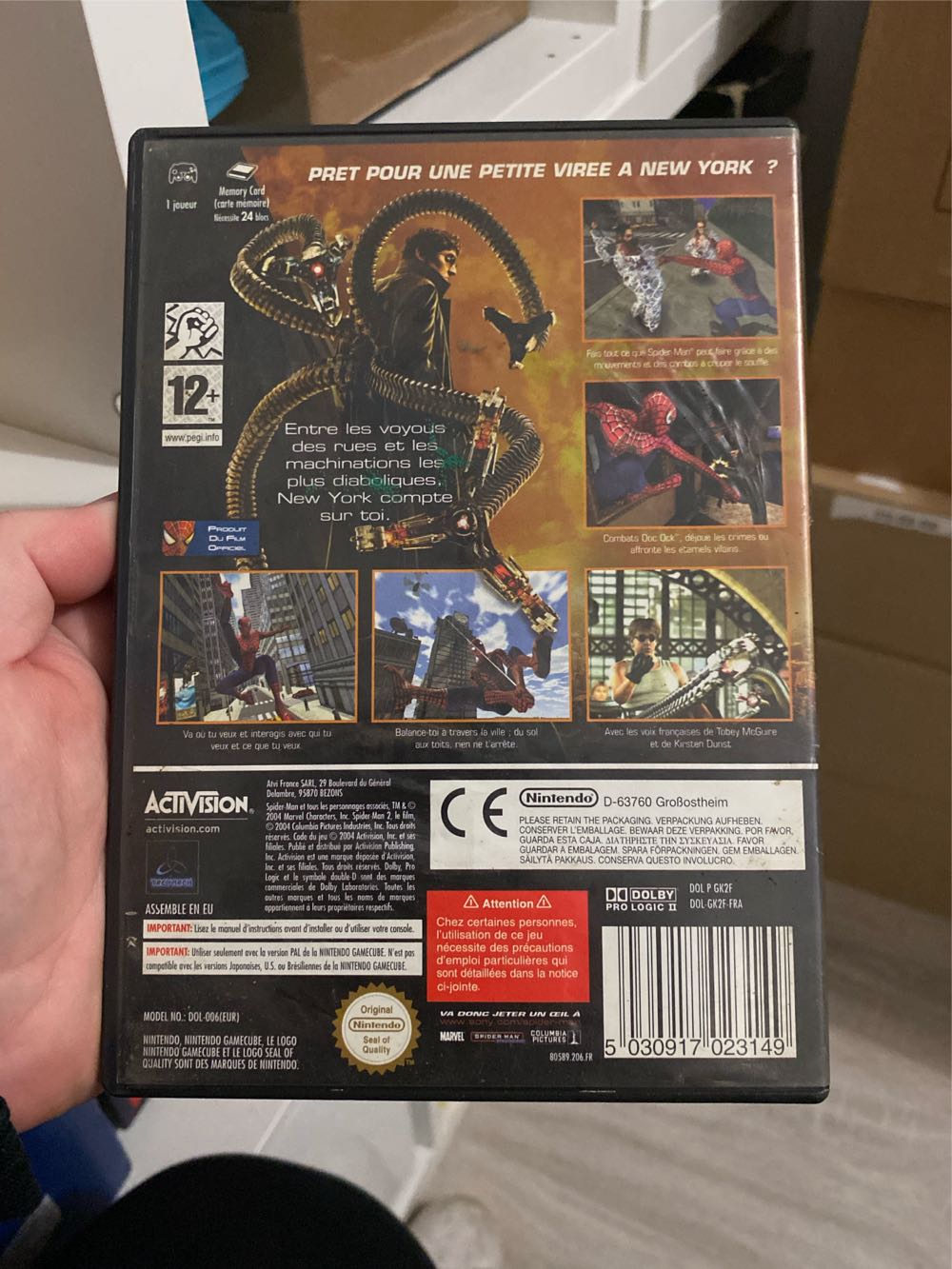 Spider-Man 2 - Nintendo GameCube video game collectible [Barcode 5030917023149] - Main Image 2