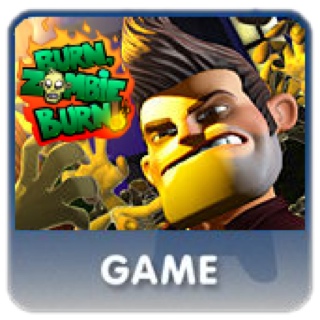 Burn Zombie Burn! - Sony PlayStation Network (PSN) video game collectible - Main Image 1