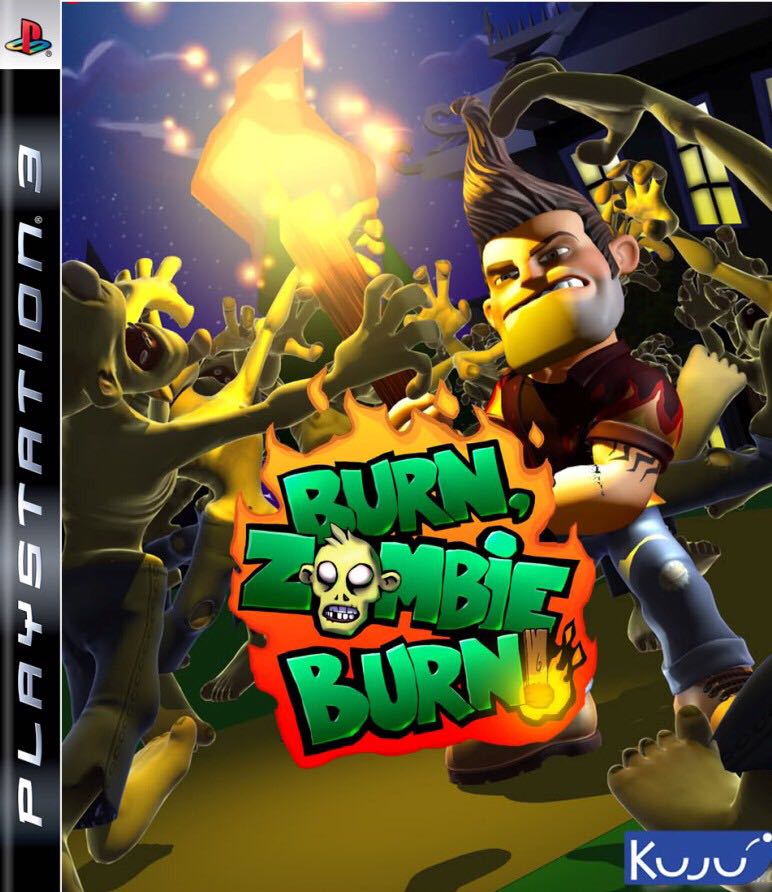 Burn Zombie Burn! - Sony PlayStation 3 (PS3) video game collectible - Main Image 1