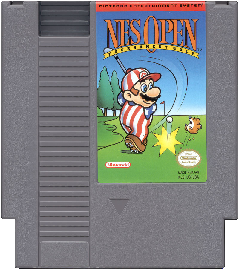 NES Open Tournament Golf - Nintendo Entertainment System (NES) (Nintendo - 4) video game collectible [Barcode 045496630669] - Main Image 3