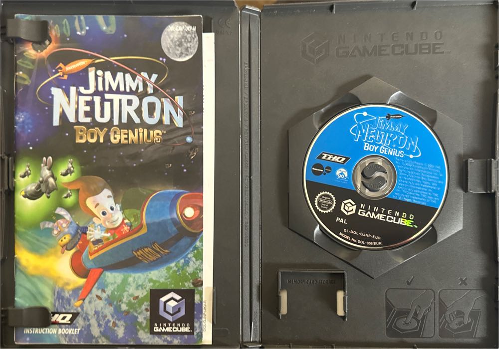 Jimmy Neutron: Boy Genius - Nintendo GameCube (THQ - 1) video game collectible [Barcode 785138380049] - Main Image 3