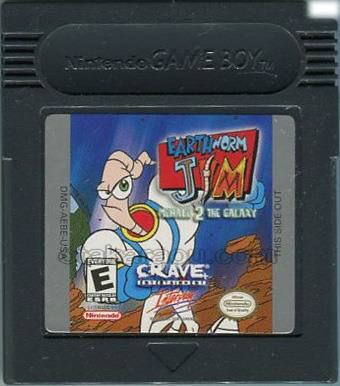 Earthworm Jim Menace 2 The Galaxy - Nintendo Game Boy Color (1) video game collectible - Main Image 3
