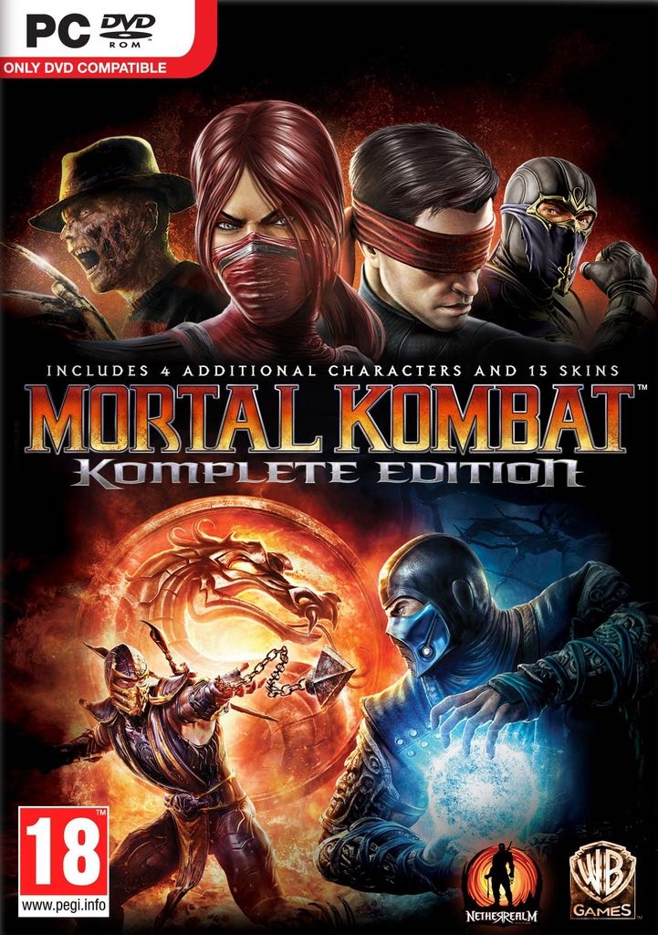 Mortal Kombat Komplete Edition - PC (Warner Bros. Interactive Entertainment - 1-2) video game collectible - Main Image 1