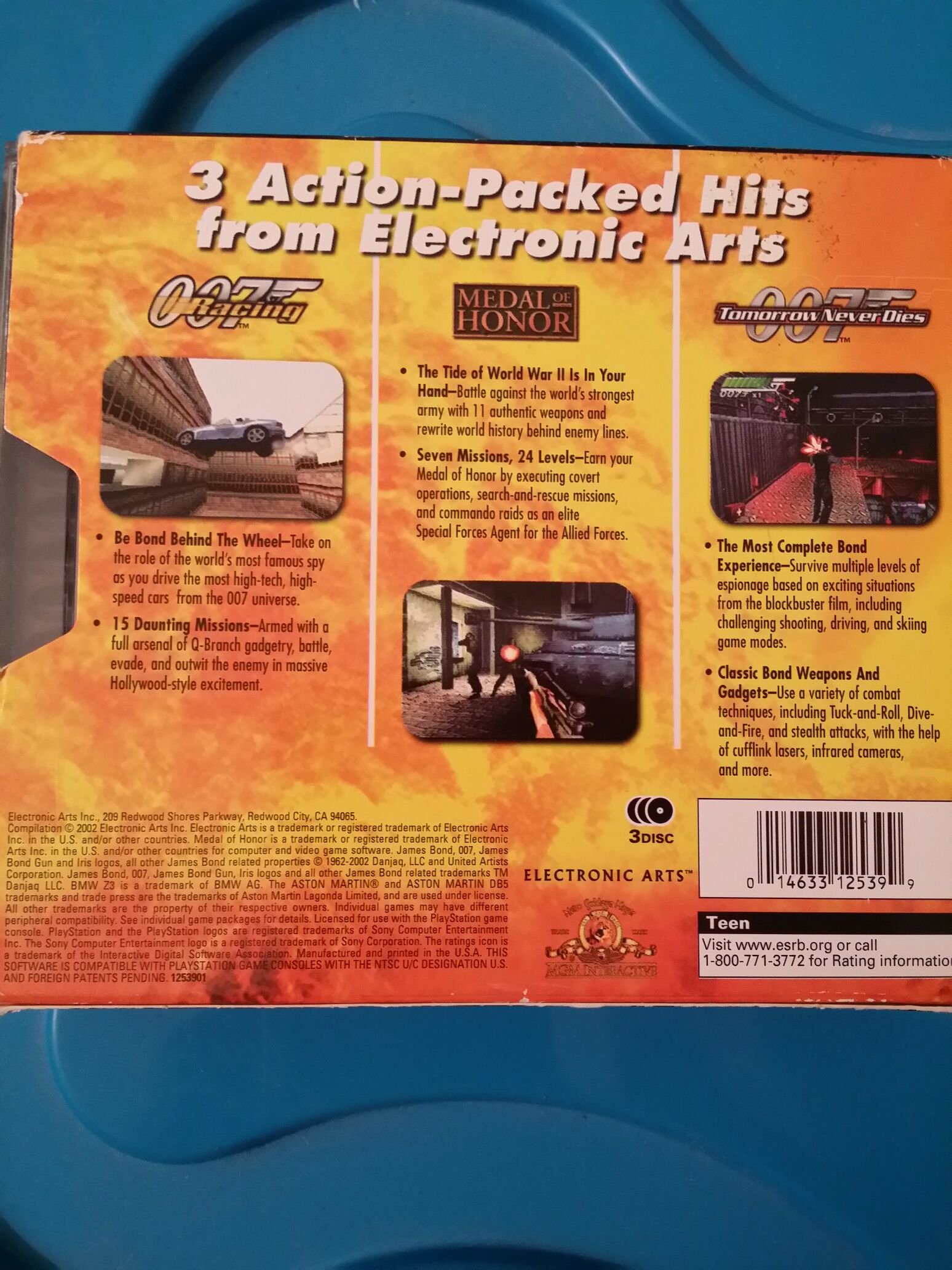 Electronic Arts Collectors’ Edition - Sony PlayStation video game collectible [Barcode 014633125399] - Main Image 2