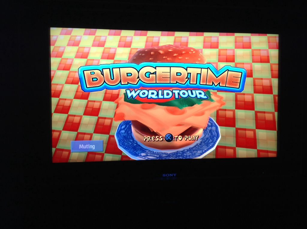 Burger Time World Tour - Sony PlayStation Network (PSN) video game collectible - Main Image 1