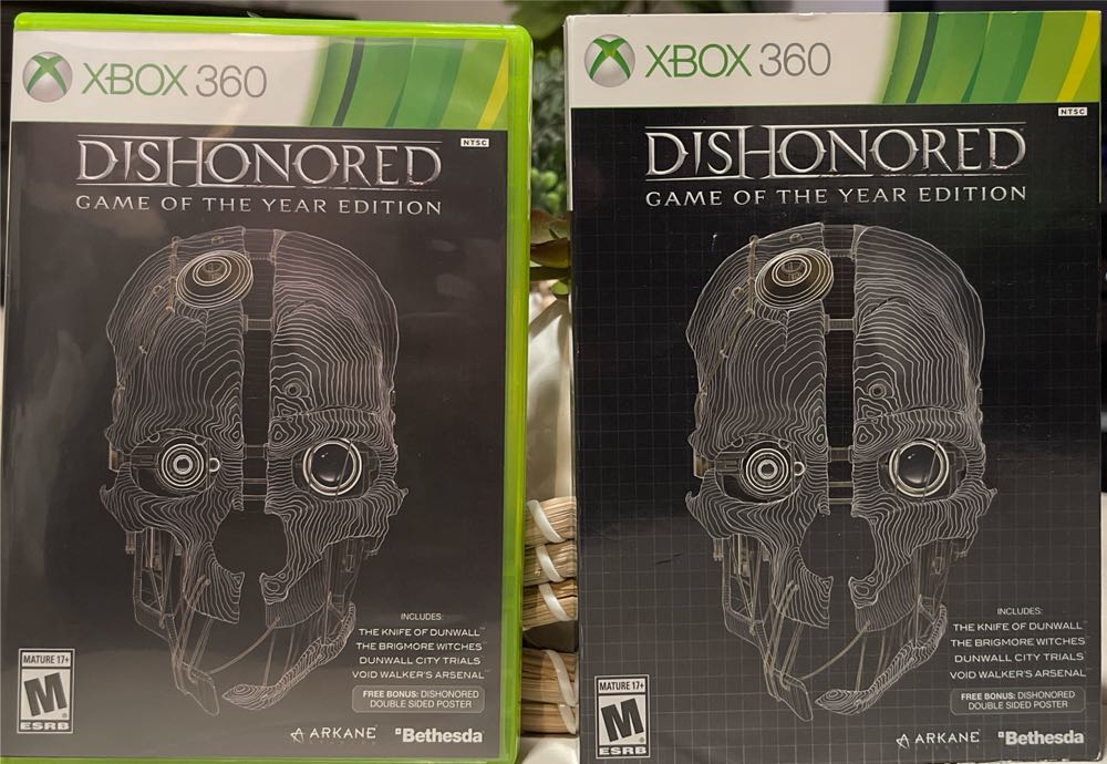 Dishonored GOTY - Microsoft Xbox 360 (Bethesda - 1) video game collectible [Barcode 093155118928] - Main Image 3