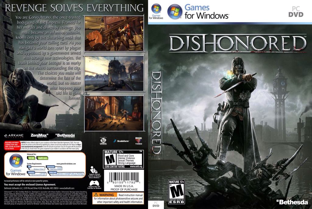 Dishonored - PC video game collectible - Main Image 2