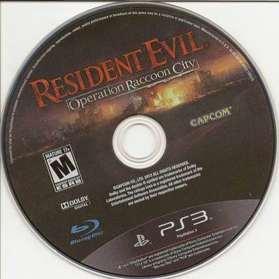 Resident Evil: Operation Raccoon - Sony PlayStation 3 (PS3) (Capcom) video game collectible [Barcode 013388912087] - Main Image 2