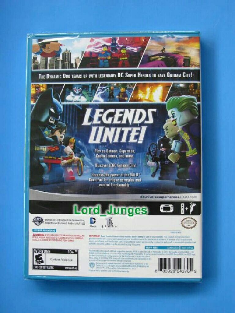 LEGO Batman 2: DC Super Heroes - Nintendo Wii U (Warner Bros. Interactive Enterainment - 1-2) video game collectible [Barcode 9325336160336] - Main Image 2