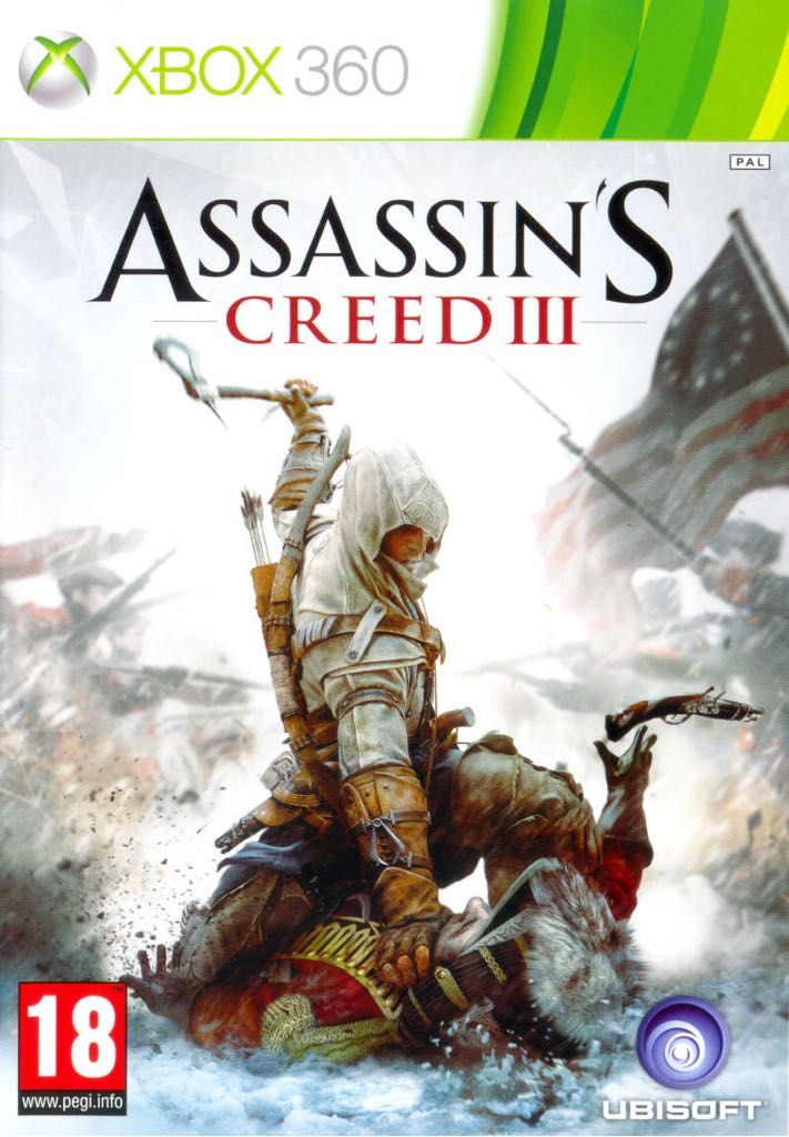 Assassin’s Creed III - Microsoft Xbox 360 (Ubisoft - 1) video game collectible [Barcode 008888527374] - Main Image 1