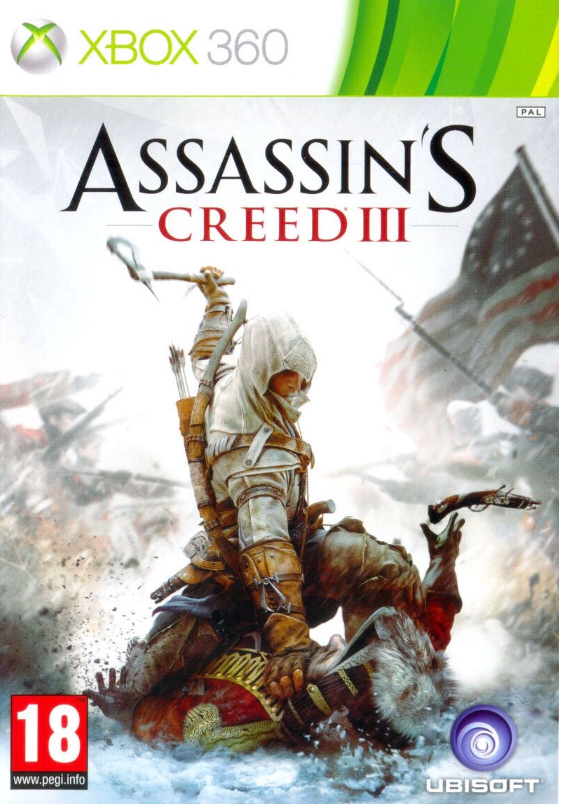 Assassin’s Creed III - Microsoft Xbox 360 (Ubisoft - 1) video game collectible [Barcode 3307215634929] - Main Image 3