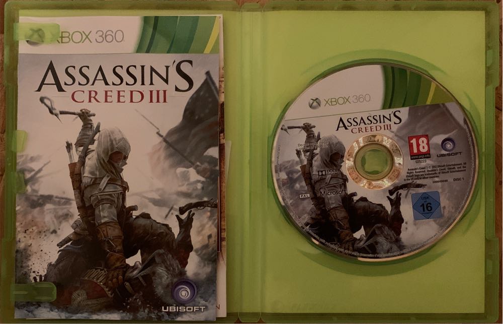 Assassin’s Creed III - Microsoft Xbox 360 (Ubisoft - 1) video game collectible [Barcode 3307215637715] - Main Image 3