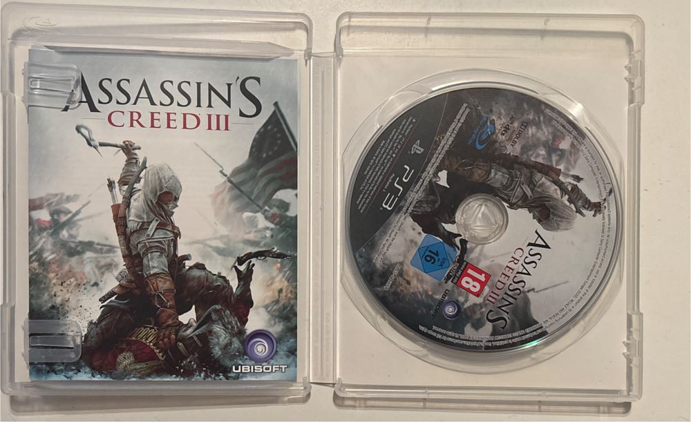 Assassin’s Creed: III - Sony PlayStation 3 (PS3) (Ubisoft - 1) video game collectible [Barcode 3307215642962] - Main Image 3
