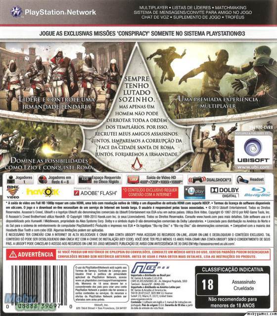 Assassins Creed 3 - Sony PlayStation 3 (PS3) (Ubisoft - 1) video game collectible - Main Image 2