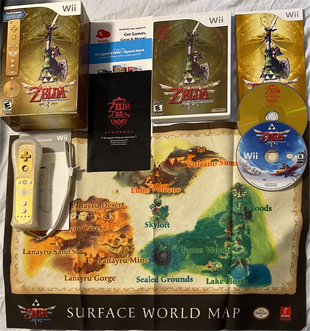Skyward Sword | Controller Bundle - Nintendo Wii (Nintendo - 1) video game collectible [Barcode 045496902667] - Main Image 3