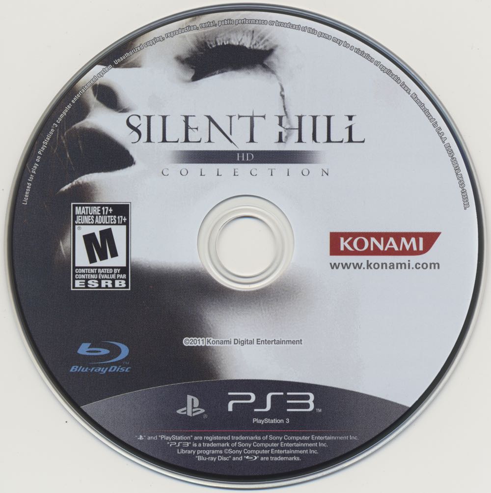 Silent Hill: Hd Collection - Sony PlayStation 3 (PS3) (Konami - 1) video game collectible [Barcode 083717202233] - Main Image 3